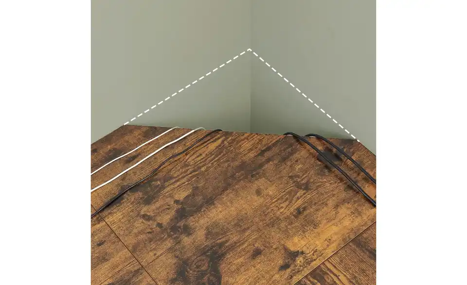 Computertisch, Detailansicht