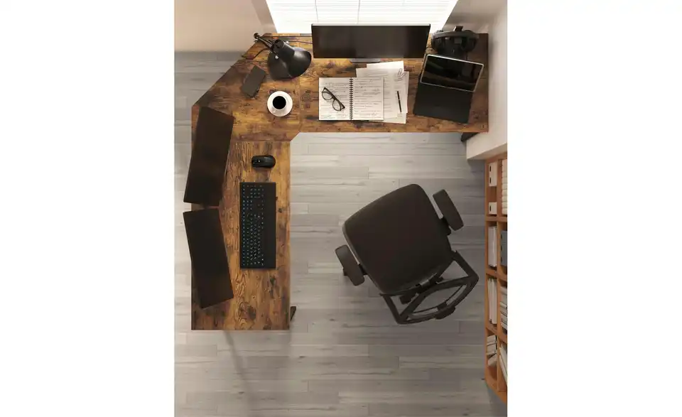 Computertisch, in Wohnsituation