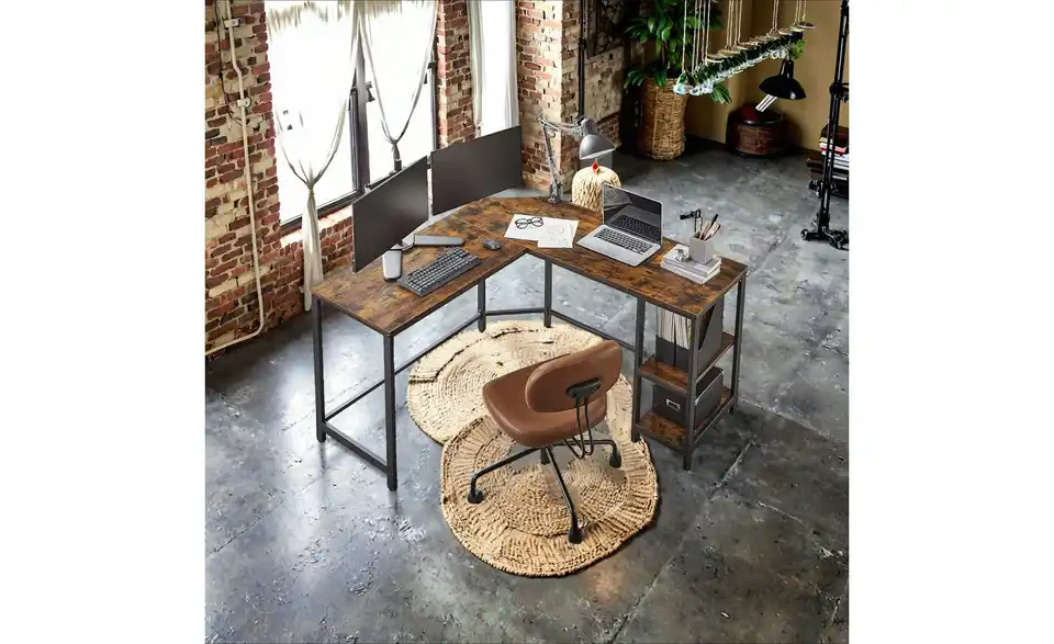 Computertisch, in Wohnsituation