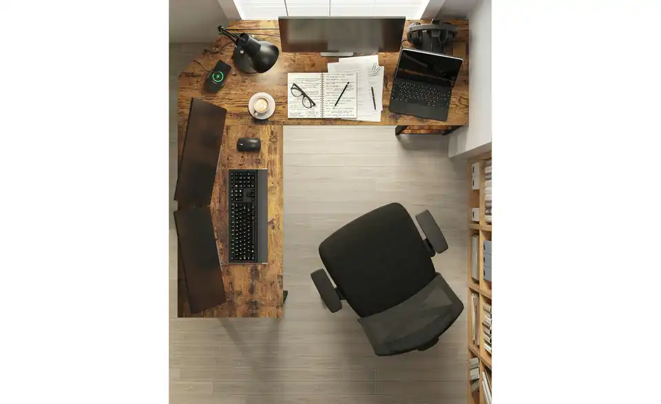 Computertisch, in Wohnsituation