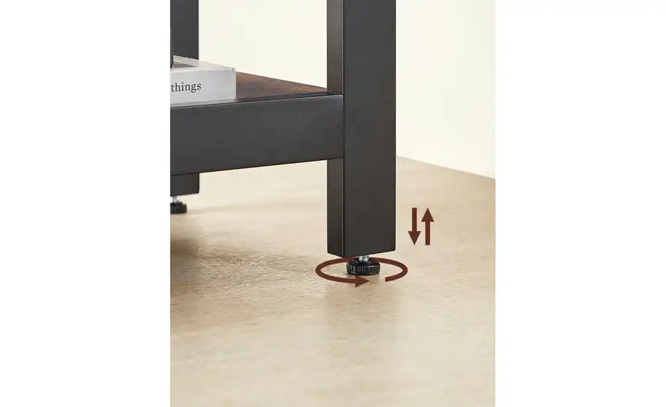 Computertisch, Detailansicht