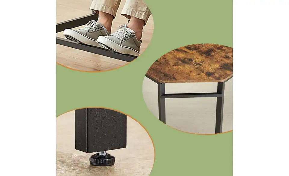 Computertisch, Detailansicht