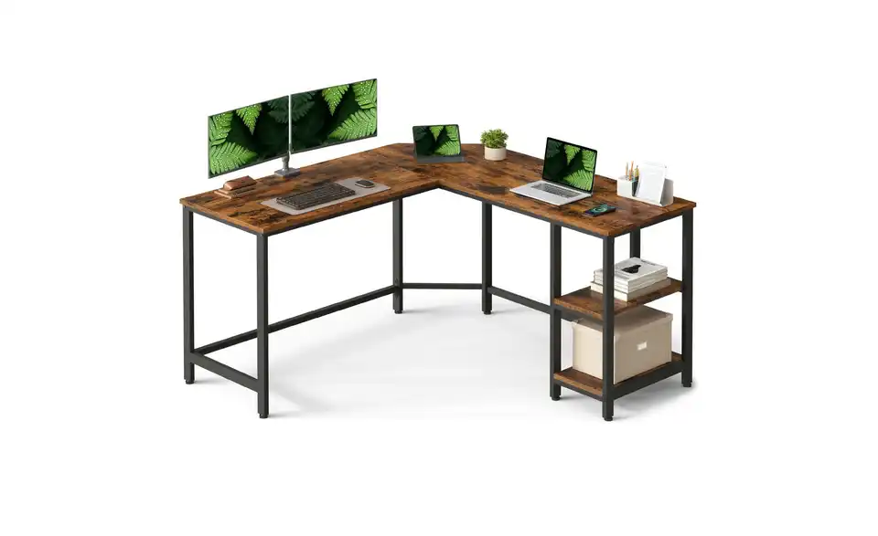 Computertisch, Frontansicht