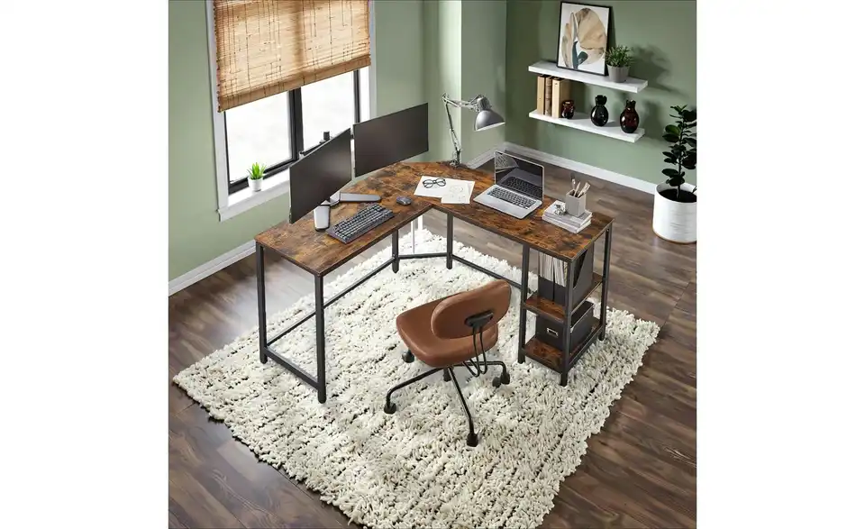 Computertisch, in Wohnsituation