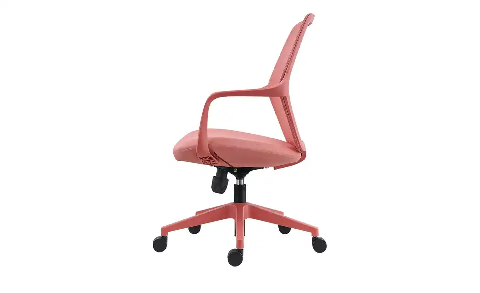 Büro-Drehstuhl, Profilansicht