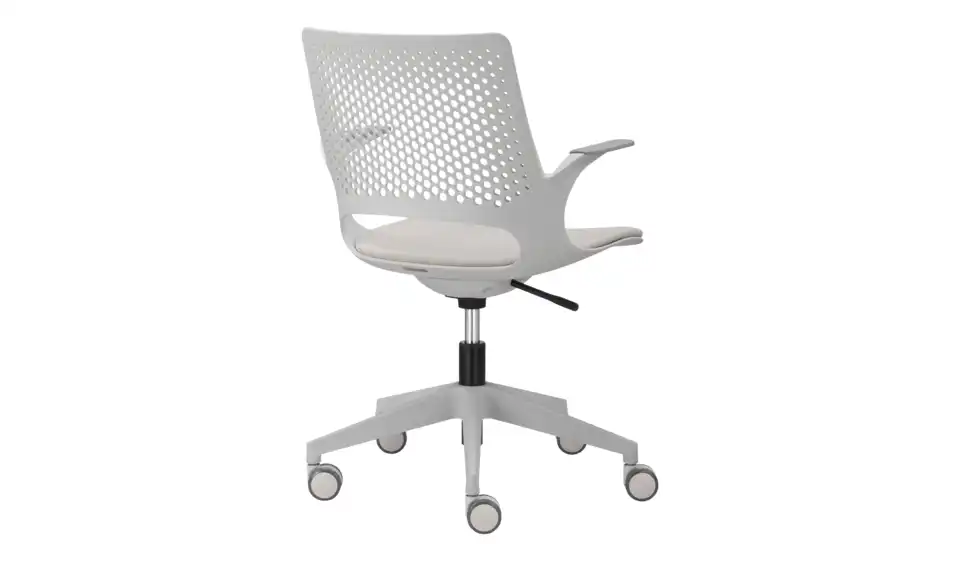 Büro-Drehstuhl, Rückansicht