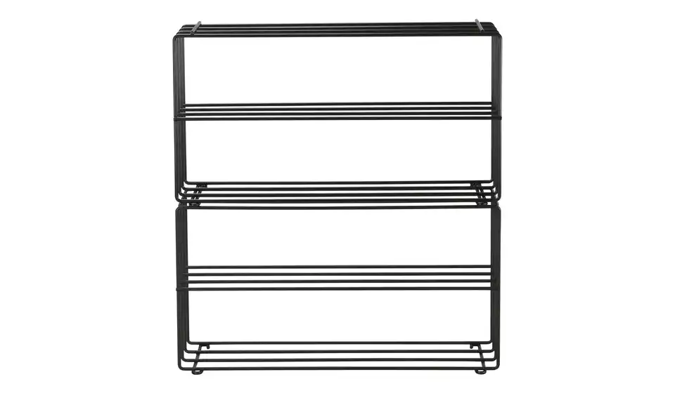 Schuhregal, Frontansicht