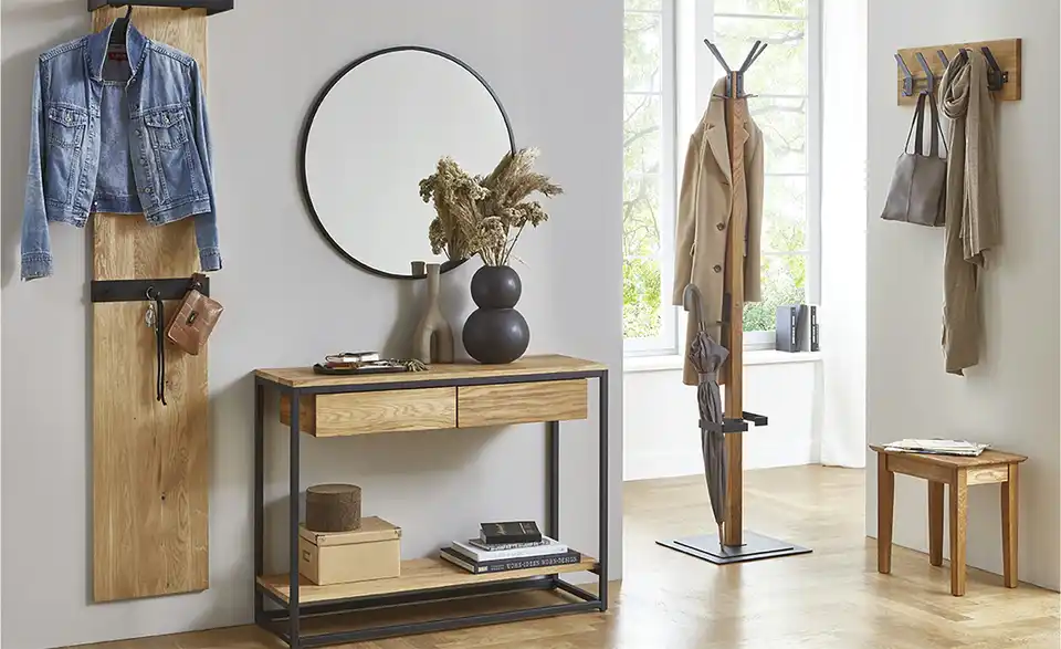 Garderobenständer, in Wohnsituation