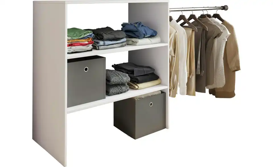 Kompaktgarderobe, Frontansicht