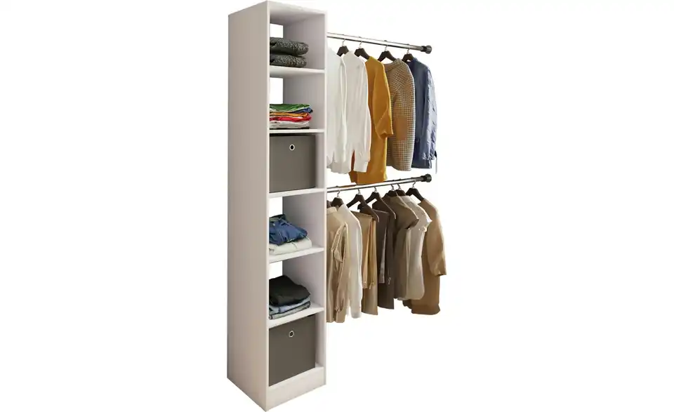 Kompaktgarderobe, Frontansicht