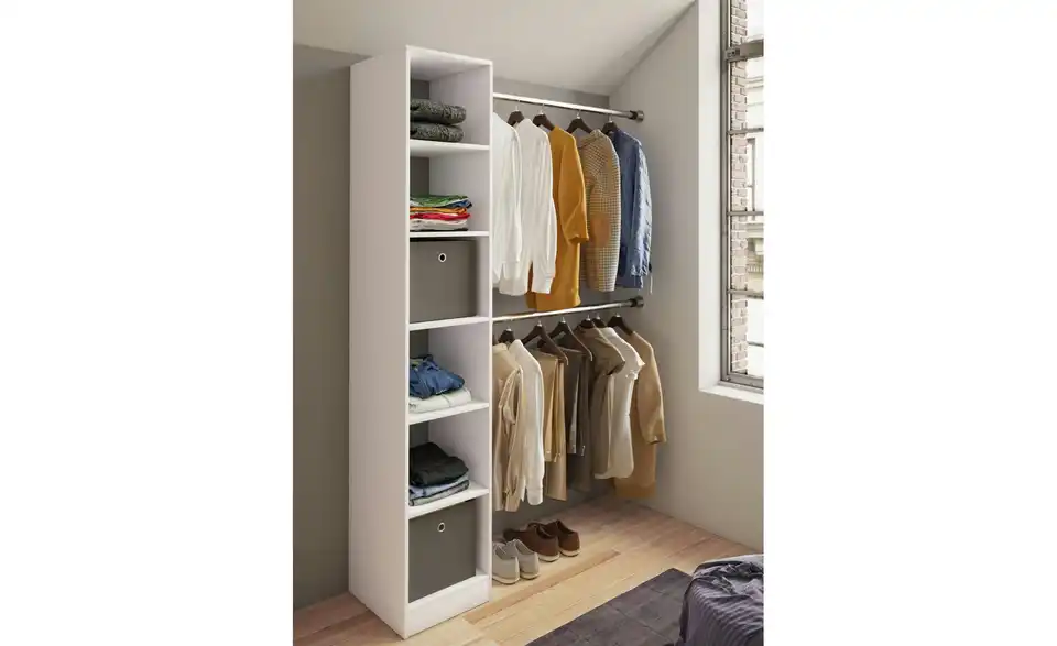 Kompaktgarderobe, in Wohnsituation