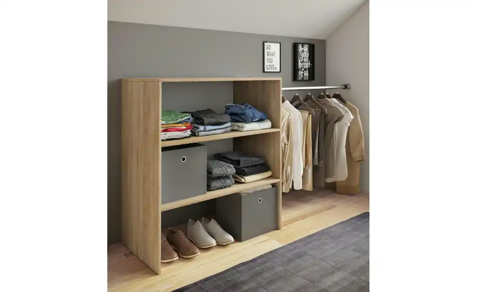 Kompaktgarderobe, in Wohnsituation