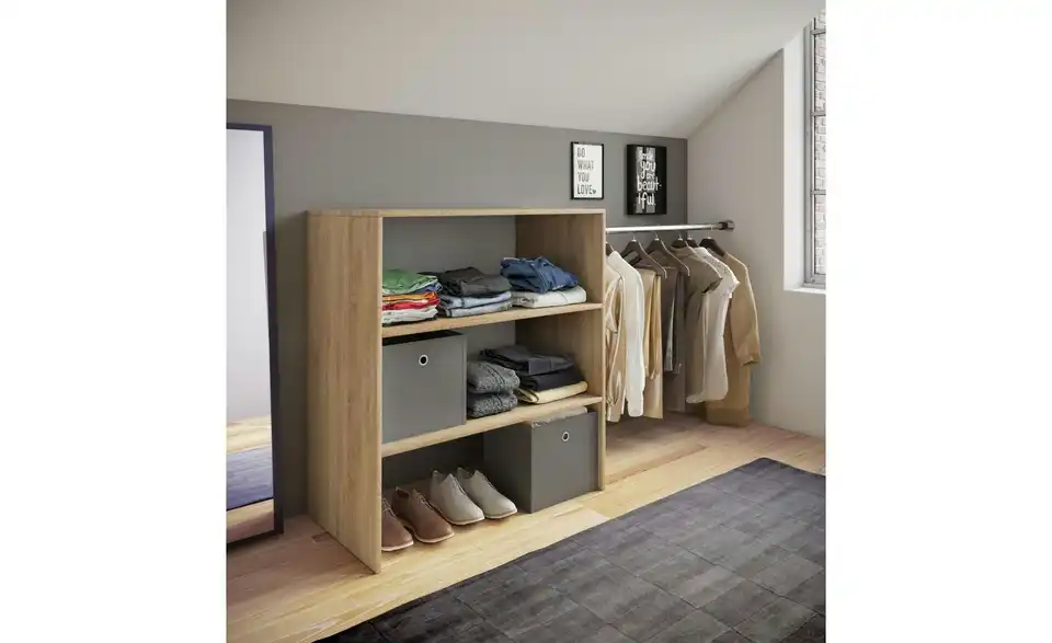 Kompaktgarderobe, in Wohnsituation