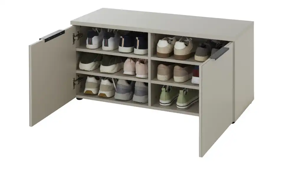 Primo Schuhbank Levi, geöffnet