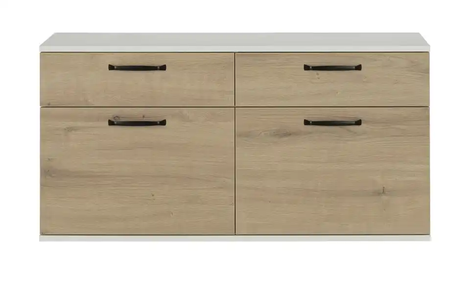 Hängeschuhschrank, Frontansicht