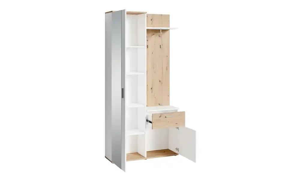 by Living Kompaktgarderobe, geöffnet