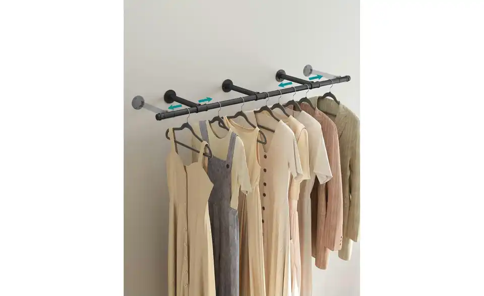Kleiderstange, Detailansicht