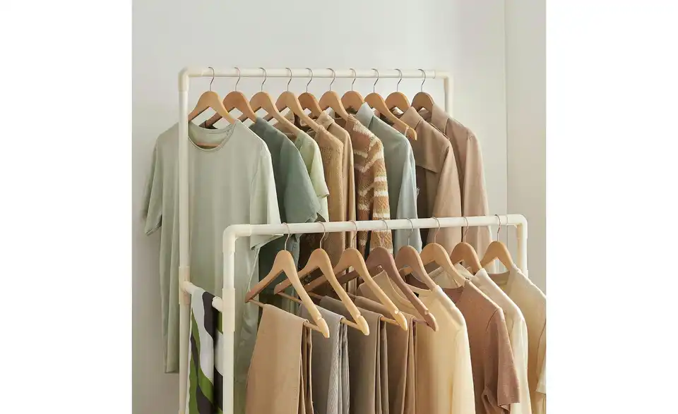 Kleiderständer, Detailansicht