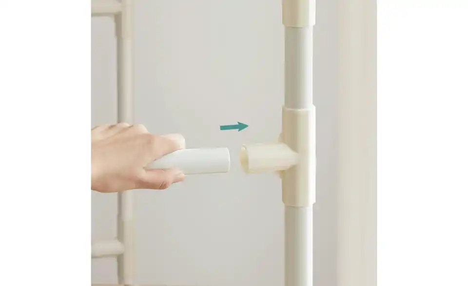 Kleiderständer, Detailansicht