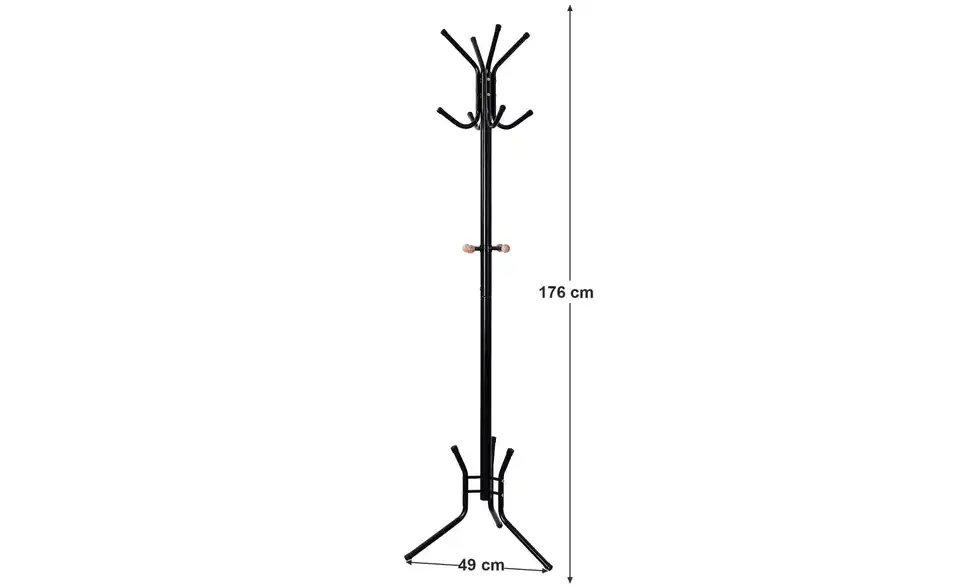 Garderobenständer, Bemaßung