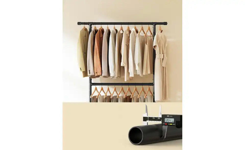 Kleiderständer, Detailansicht