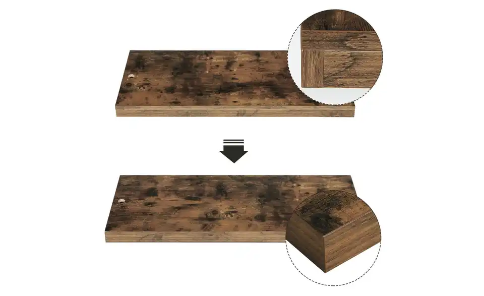 Kleiderständer, Detailansicht