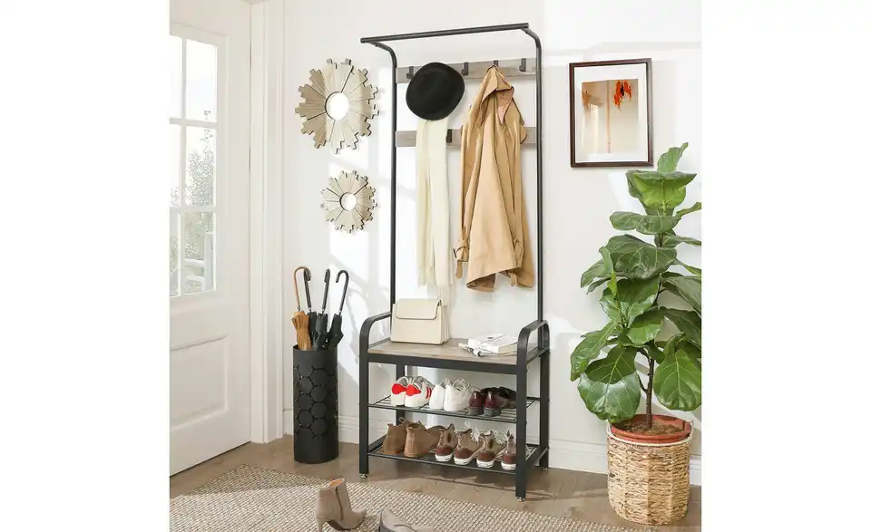 Kompaktgarderobe, in Wohnsituation