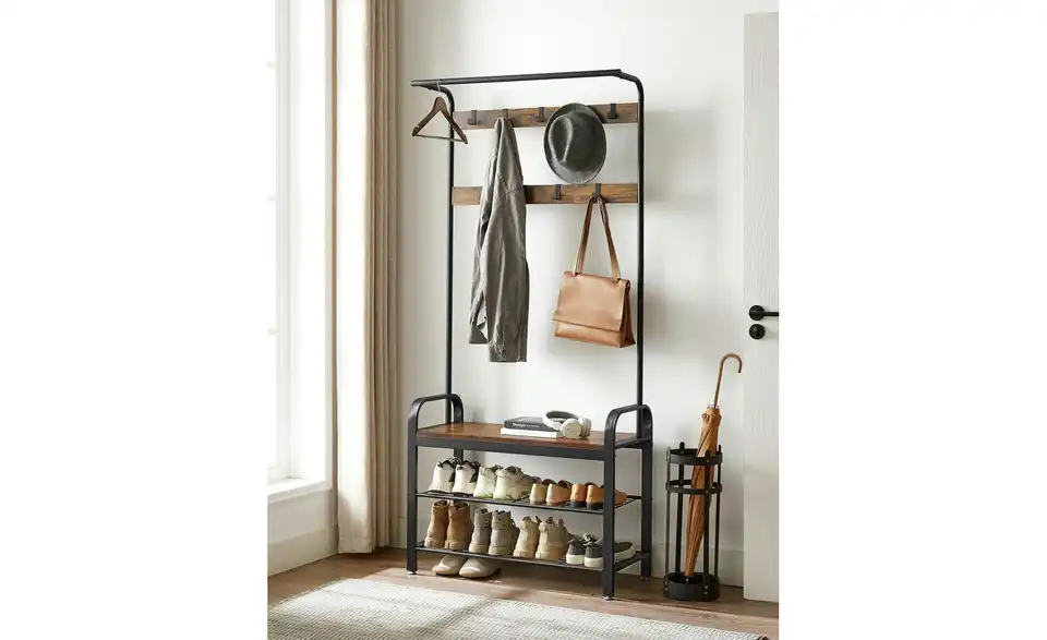 Kompaktgarderobe, in Wohnsituation