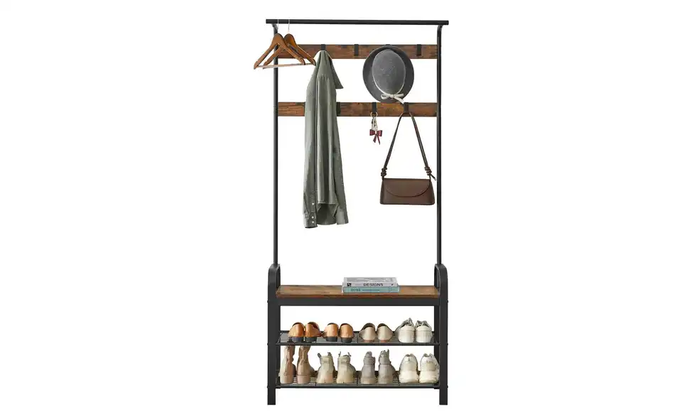 Kompaktgarderobe, Frontansicht