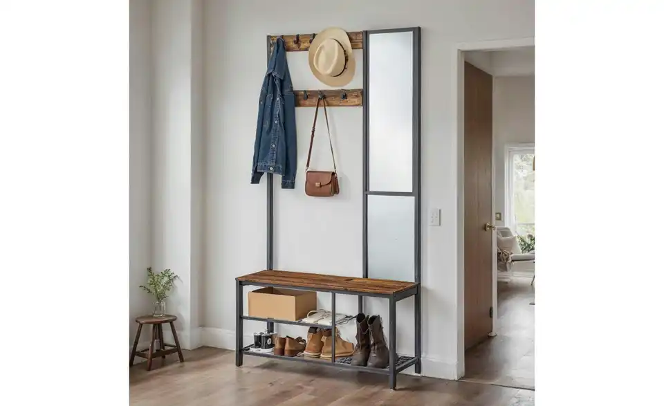 Kompaktgarderobe, in Wohnsituation