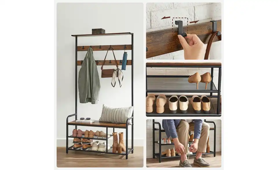 Kompaktgarderobe, Detailansicht