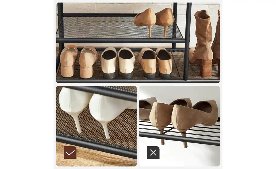 Kompaktgarderobe, Detailansicht