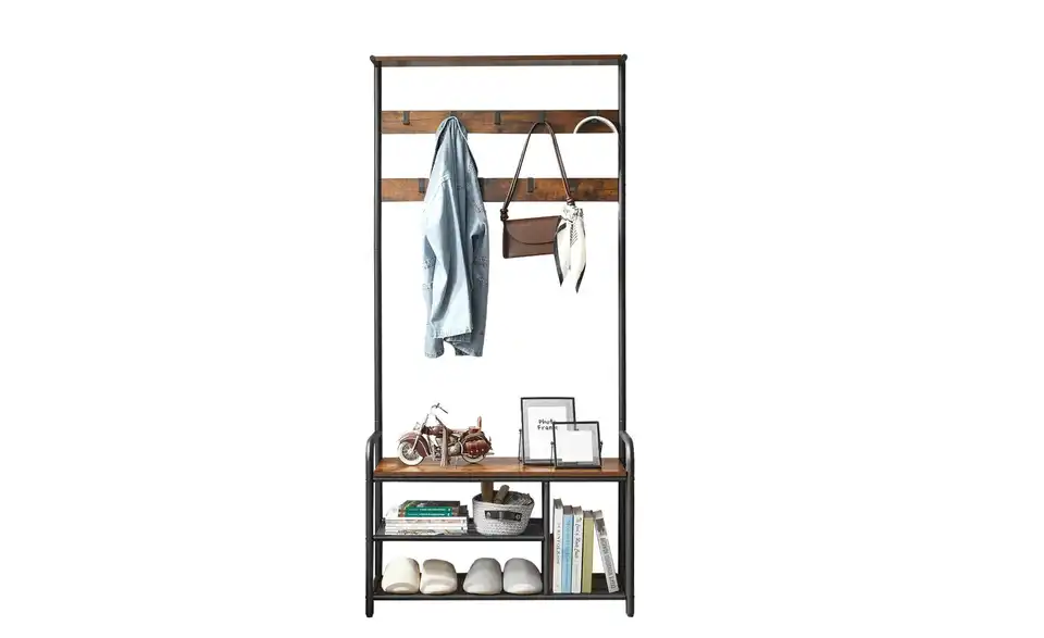 Kompaktgarderobe, Frontansicht