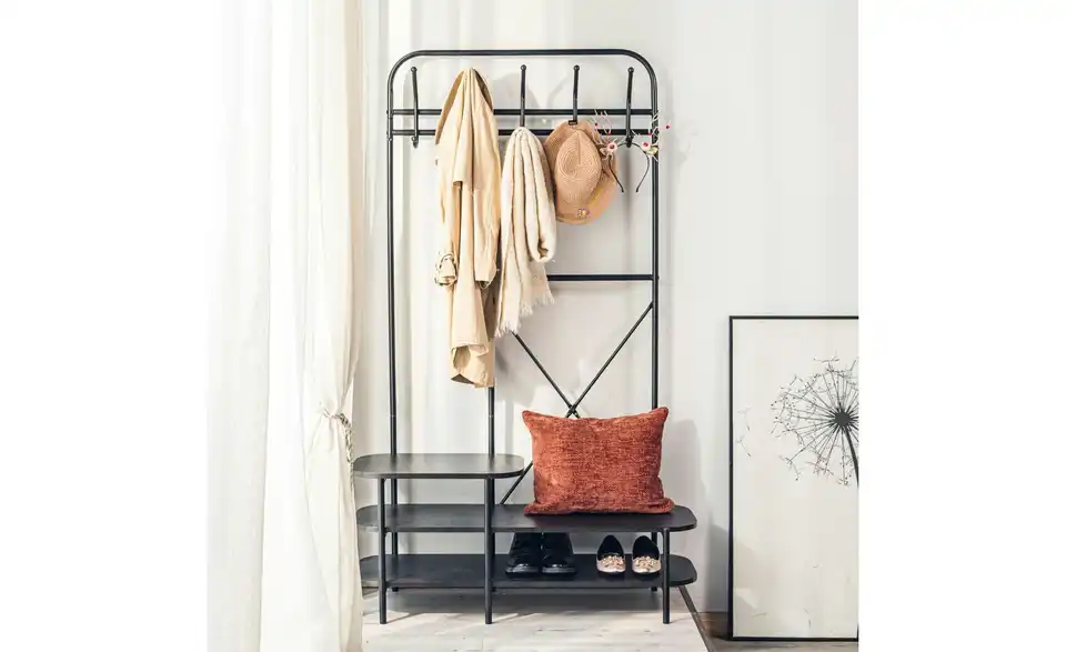 Kompaktgarderobe, in Wohnsituation