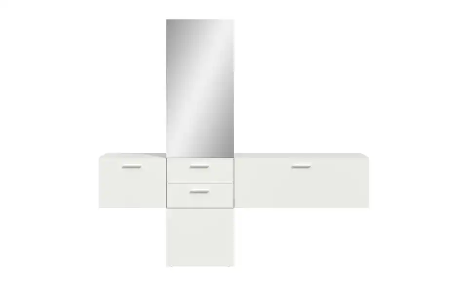 Garderobenkombination, Frontansicht