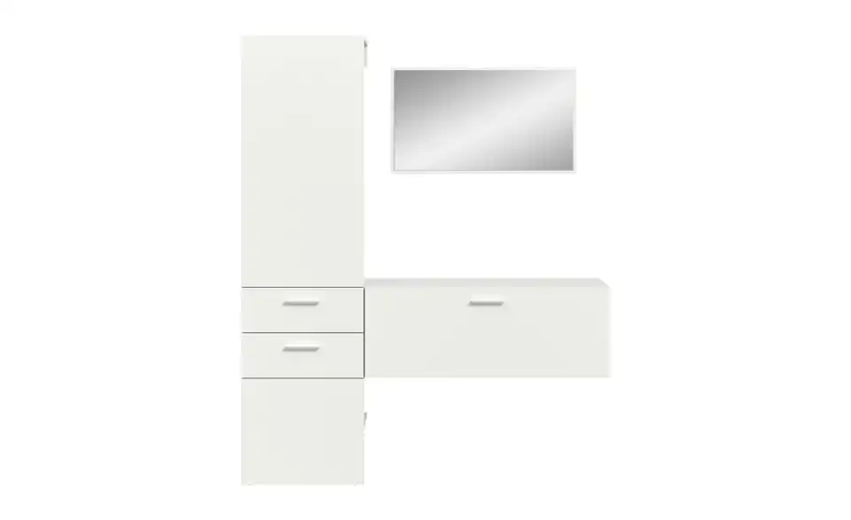 Garderobenkombination, Frontansicht