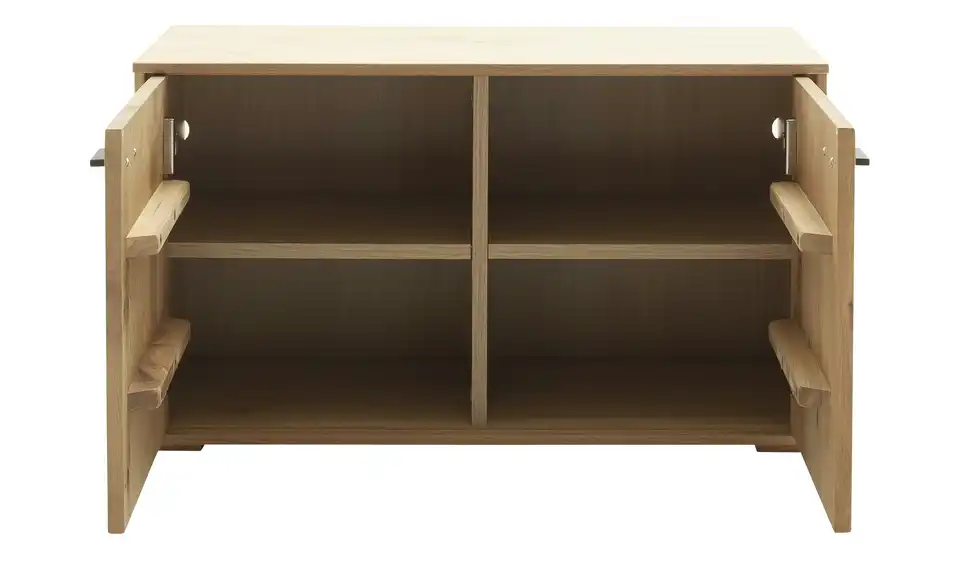 Garderobenbank, geöffnet