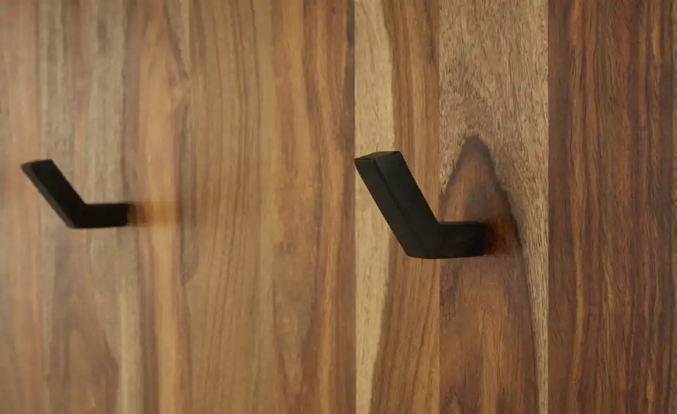 Garderobenpaneel, Detailansicht
