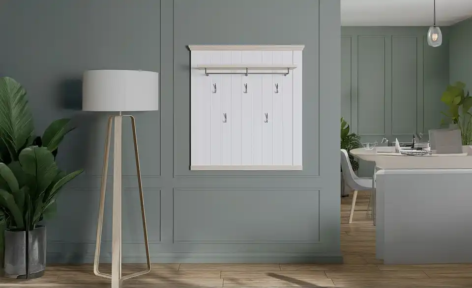 Garderobenpaneel, in Wohnsituation