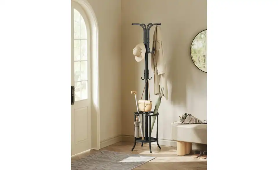 Garderobenständer, in Wohnsituation