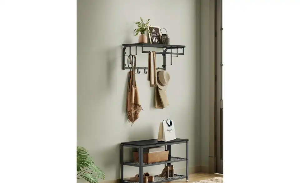 Wandgarderobe, in Wohnsituation