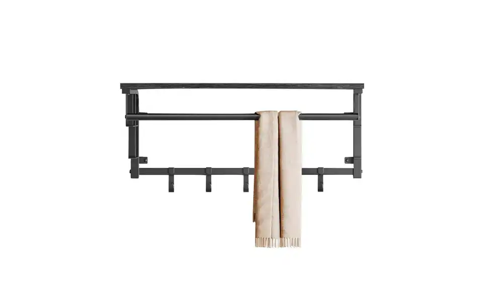 Wandgarderobe, Frontansicht