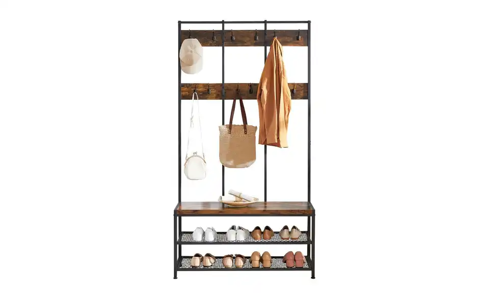 Garderobe, Frontansicht