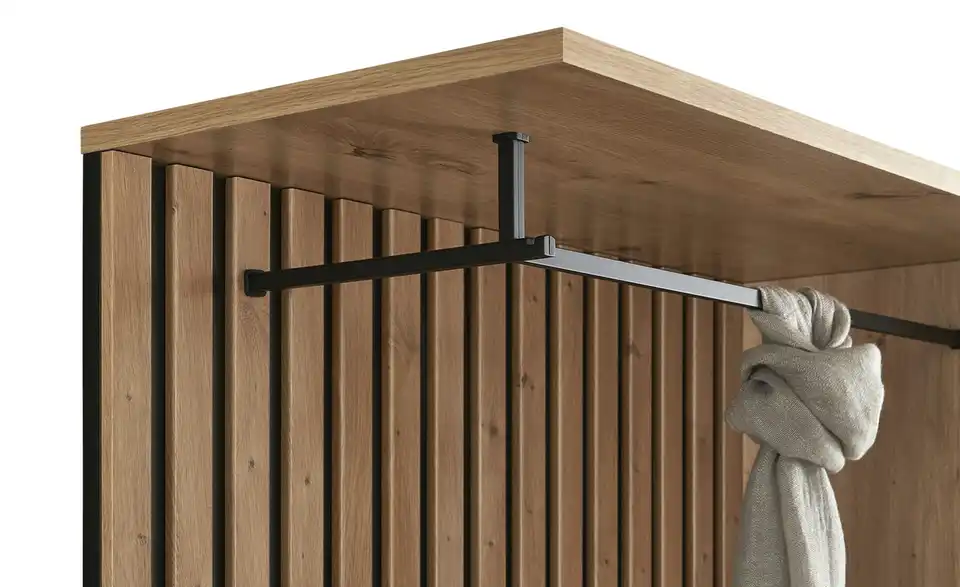 Kompaktgarderobe Rovereto, Detailansicht