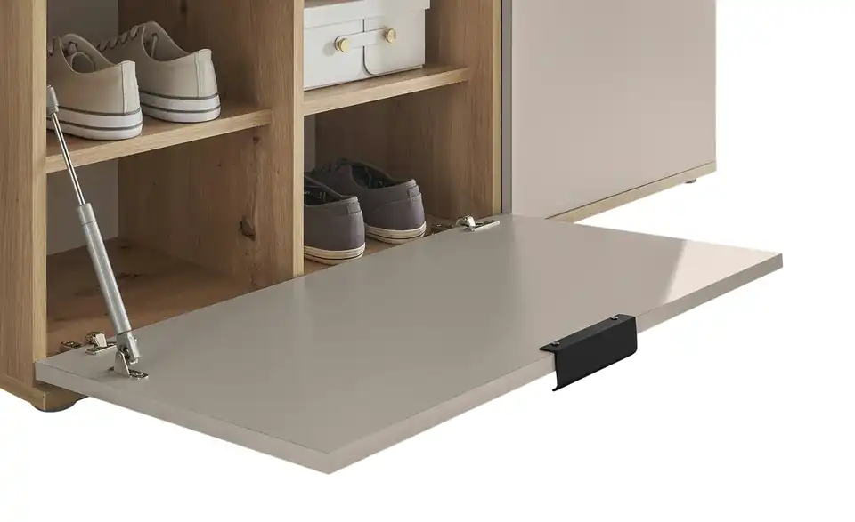 Kompaktgarderobe Rovereto, Detailansicht