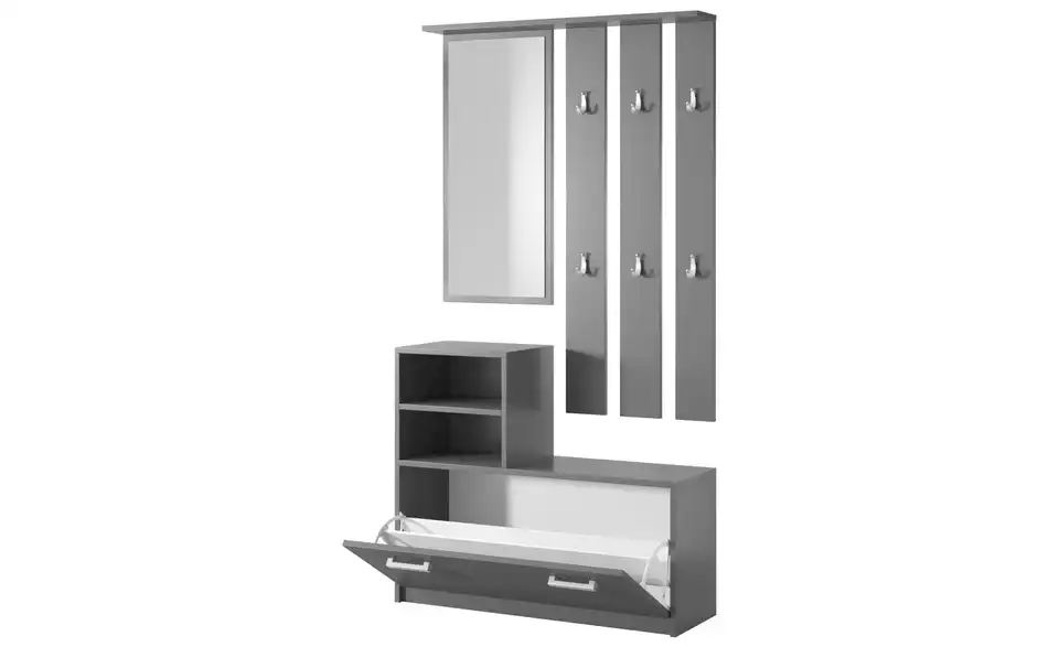 Selsey Garderobenset, geöffnet