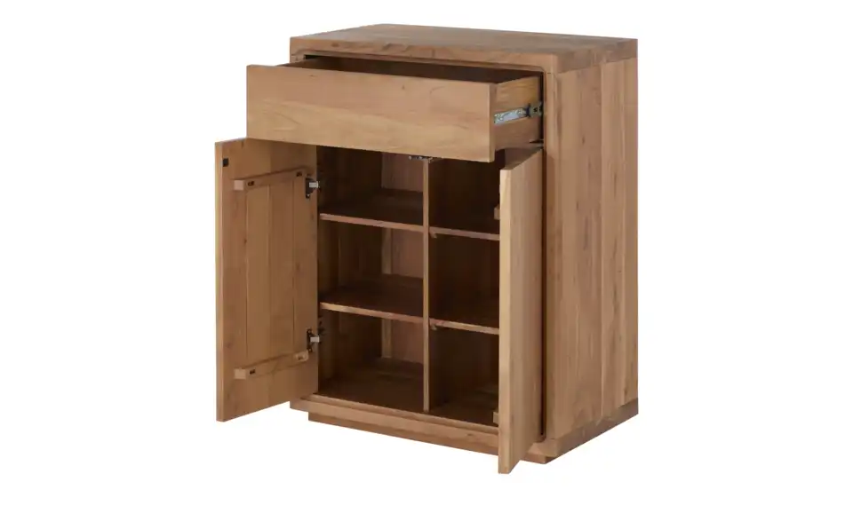 Schuhschrank, geöffnet