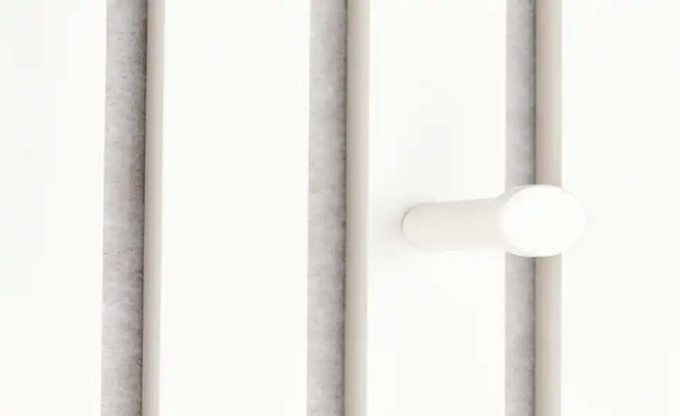 Garderobenpaneel, Detailansicht