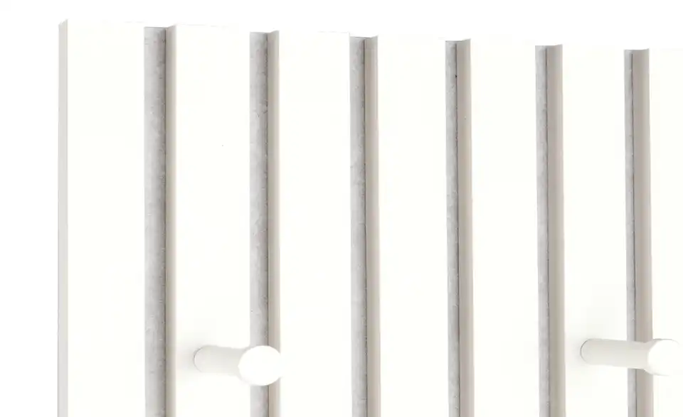 Garderobenpaneel, Detailansicht