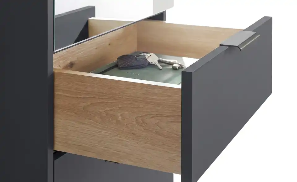 Kompaktgarderobe Rovereto, Detailansicht